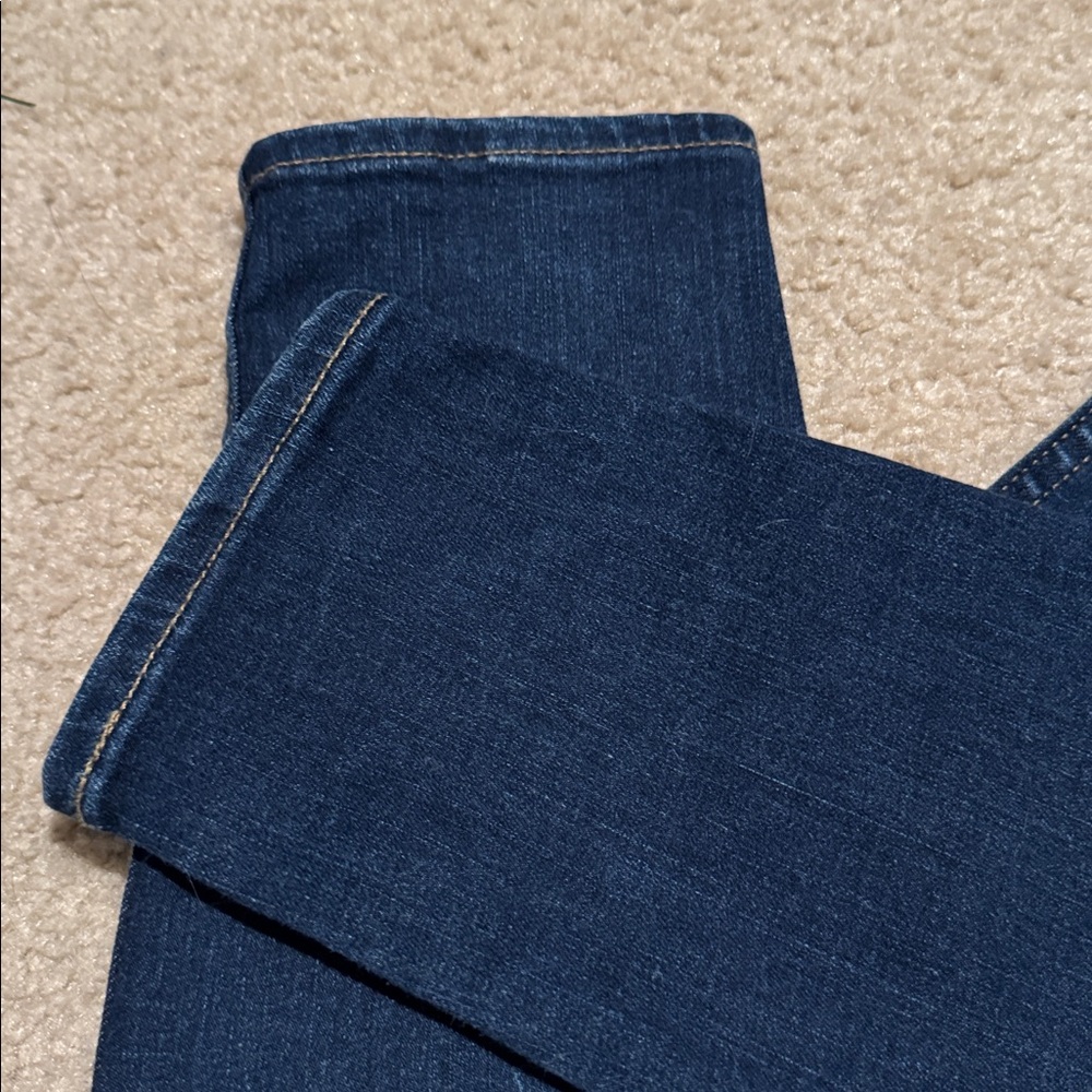 Madewell Indigo Denim Pants hi-rise skinny size 27 - Picture 5 of 12